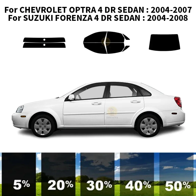 

Precut nanoceramics car UV Window Tint Kit Automotive Window Film For SUZUKI FORENZA 4 DR SEDAN 2004-2008