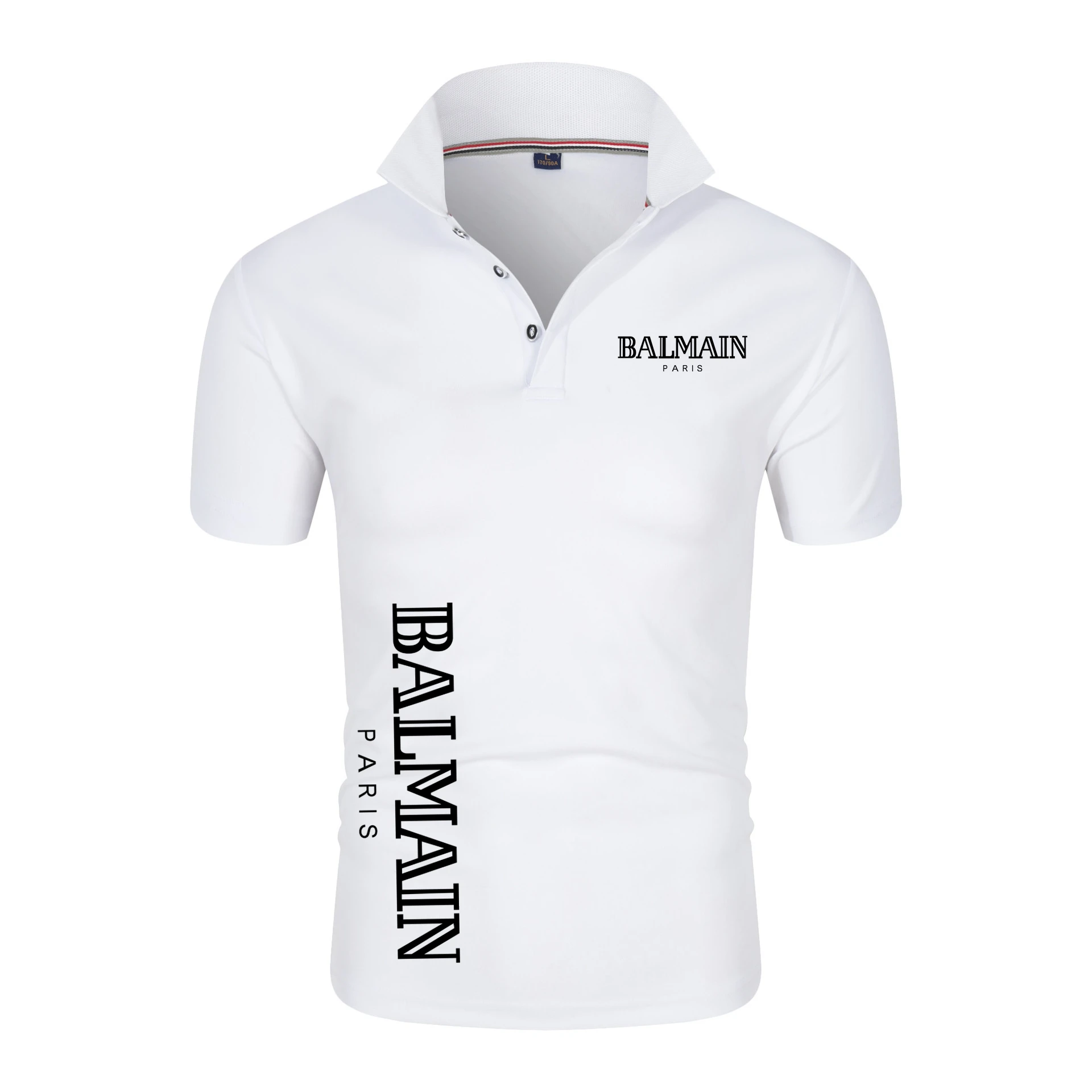 2022 Success Men's Summer New Premium Shirt Printed Polo Shirts Men's Casual Slim Fit Plus Size