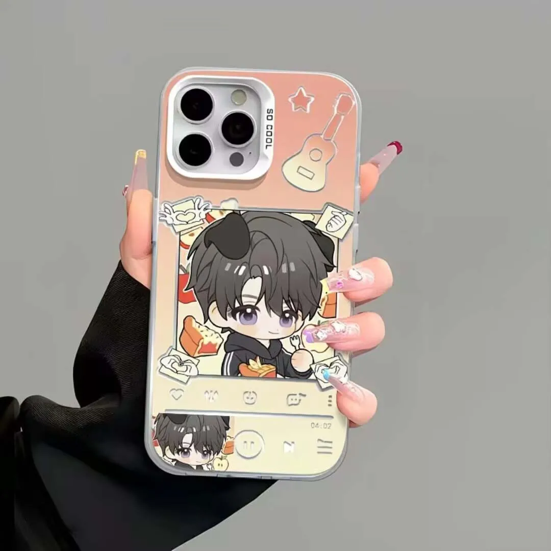Cosmic Love and Adventure Stylish Phone Case - Durable Hard Cover Design