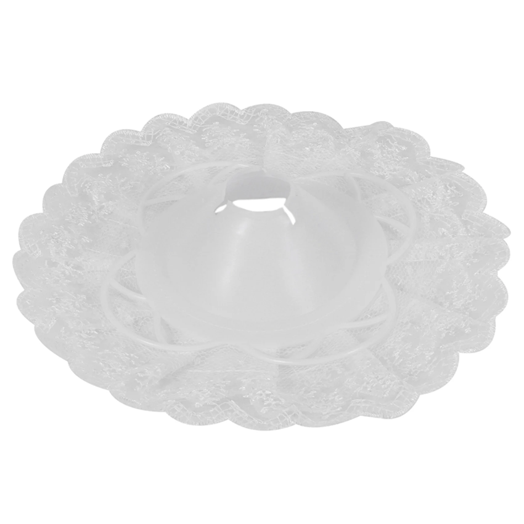 

6Pcs Lace Bouquet Collar, Lace Collar DIY Bouquet Holder Wedding Bridal Bouquet Collar White Lace Decoration Bouquet Holder