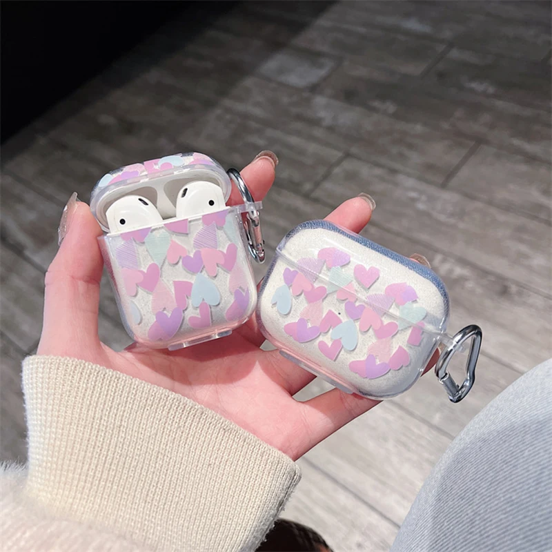 

Блестящий блестящий чехол для наушников Airpods Pro 2nd, мягкий ударопрочный защитный чехол из ТПУ для AirPods 3, 1, 2