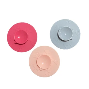 Double sided Strong Suction Cup Tableware Baby Feeding Anti slip Pads Securely Stick Your Babies Dishes in Place 3 Color