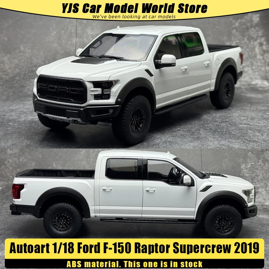 Autoart 1/18 Ford F-150 Raptor Supercrew 2019 Pickup Truck Model