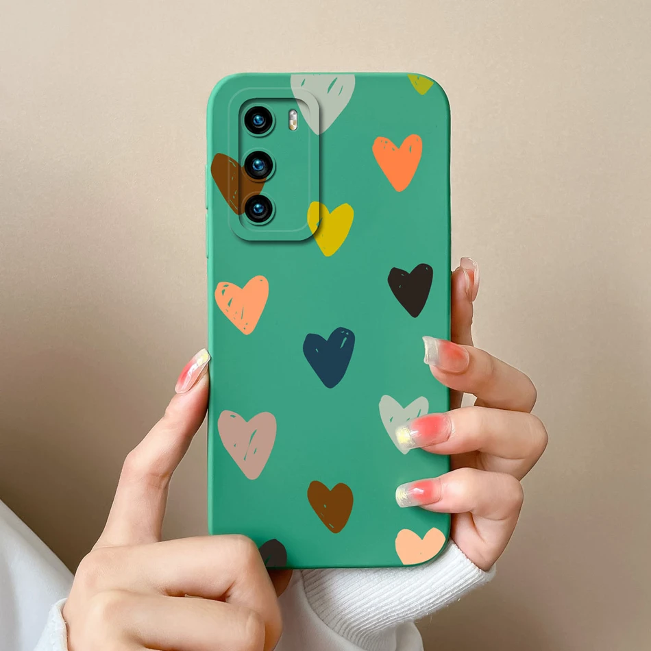 New Fashion Soft Liquid Silicone Camera Protection Back Cover - Premium Phone Case