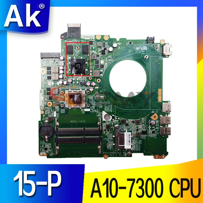 Материнская плата для ноутбука HP 15-P DAY21AMB6D0 AM7300 A10 216-0858020 DDR3 материнская полный
