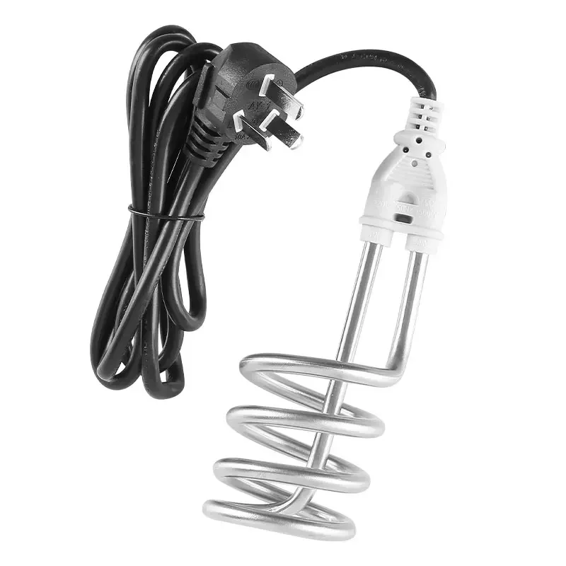 Safe and reliable stainless steel hot hot water rod household dormitory high power heating rod automatic power off water heater 6