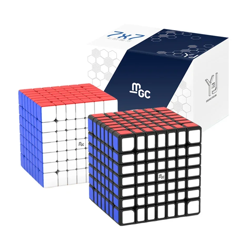 

7x7 Cube YJ MGC 7x7x7 Magnetic Speed Cube YongJun 7x7 MGC Magico Cubo Educational Toys Magnets Puzzle for Kids Cube Puzzle