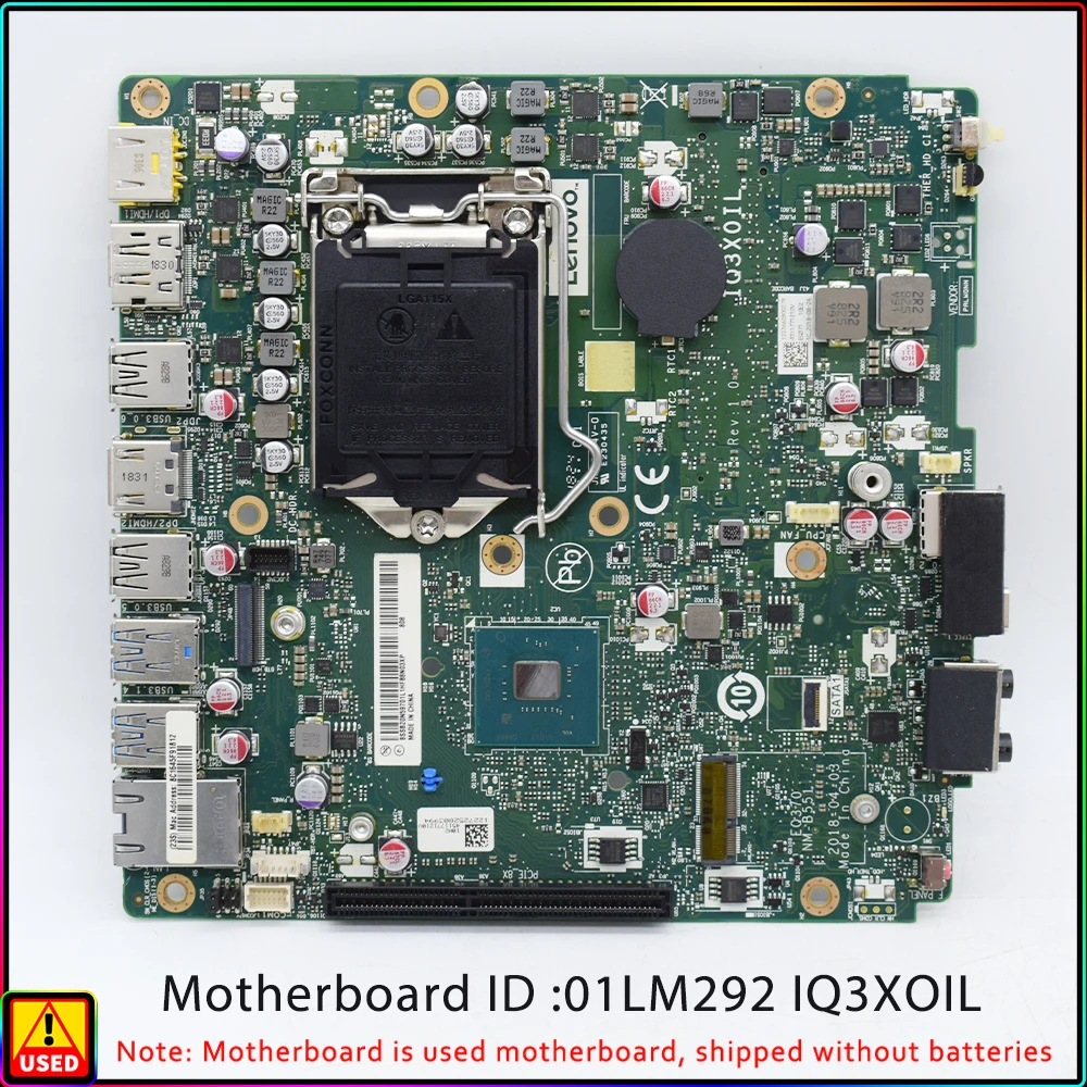 

FOR M720q M920q Minicome board 01LM294 01LM292 IQ3XOIL 5B20U53824