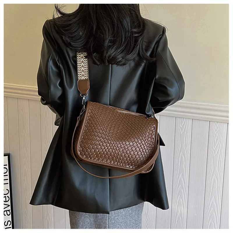 100% Genuine Leather Crossbody Bag For Women Shoulder Bags Luxury Designer Handbag Female Solid Color Messenger Tote Sac