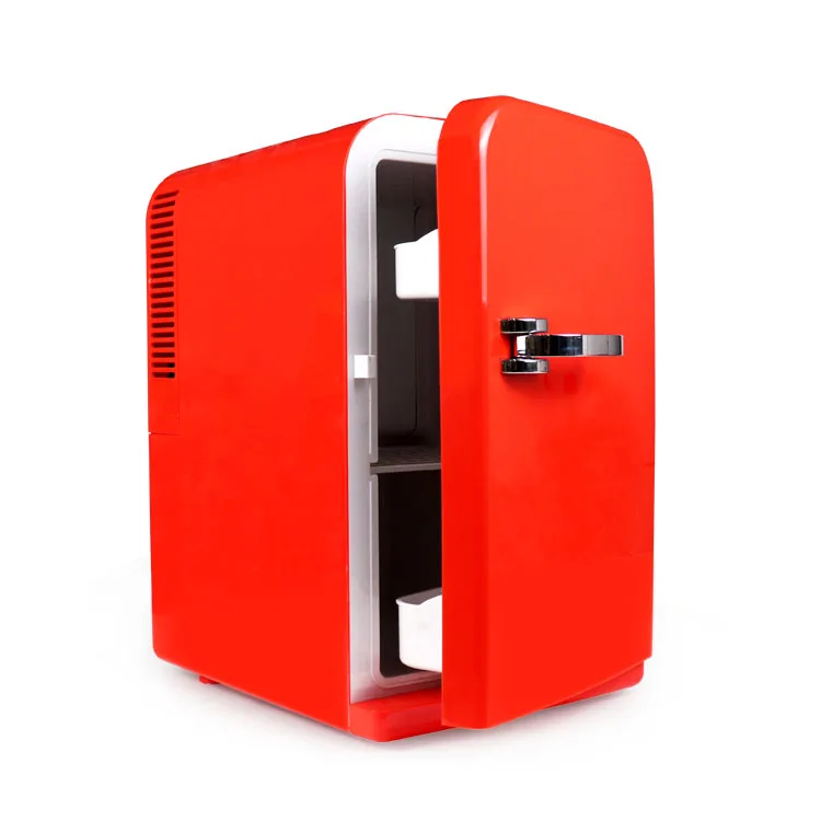 Evercool 15l Red Mini Freezer 12v 220v Thermoelectric Plastic Refrigerator