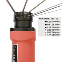 GhionChion Portable Tungsten Electrode Grinder Sharpener for TIG Welding Grinding Machine 1/8" 3/8" 1/4" inch 22.5°and 30° 2