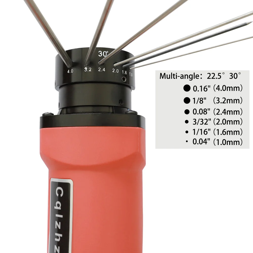 GhionChion Tungsten Electrode Grinder/Sharpener for TIG improvement 1/8" 3/8" 1/4" inch 22.5°and 30° 6