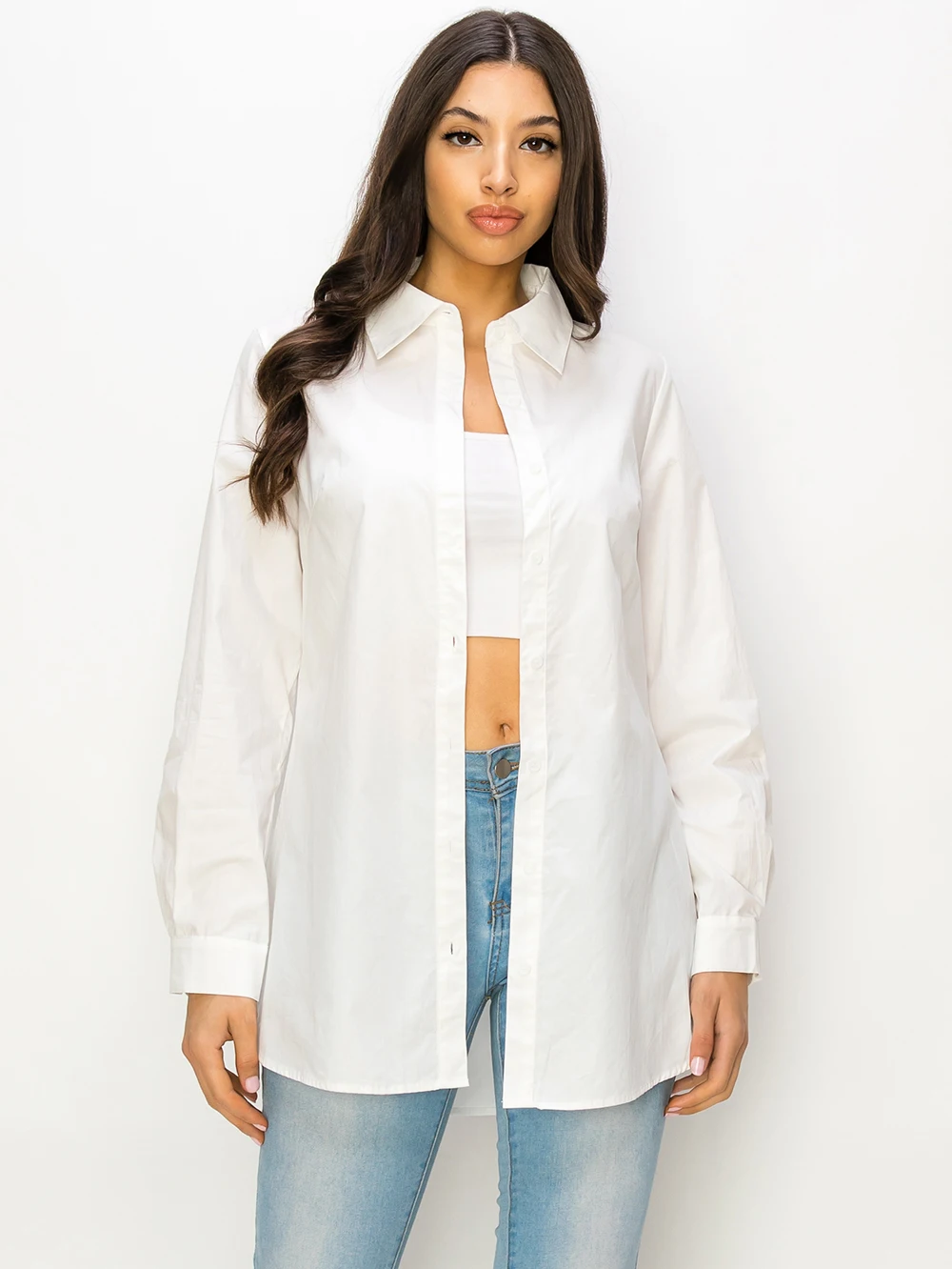 White Long Sleeve Cotton Button Down Shirts For Women Blouses 2024 Camisas De Mujer Ladies Tops.jpg White Long Sleeve Cotton Button Down Shirts For Women Blouses 2024 Camisas De Mujer Ladies Tops.jpg