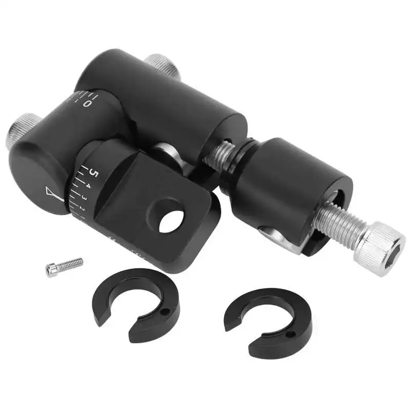 Archery V Bar Adjustable Single Sided V Bar Compound Bow Adapter Shock Absorption Stabilizer Shooting Accessories 2