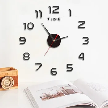 Large 3D Modern Wall Clock 1