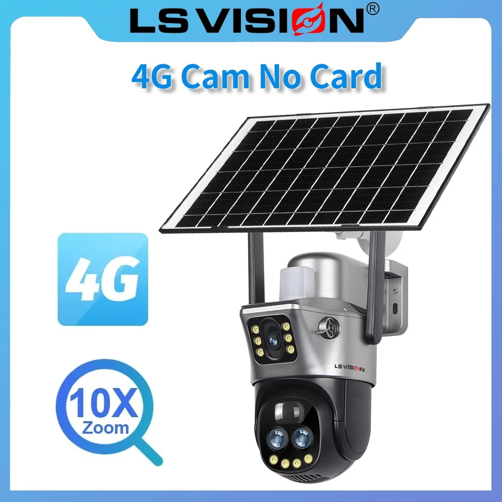 LS VISION 12MP 10X التكبير في الهواء الطلق كاميرا...