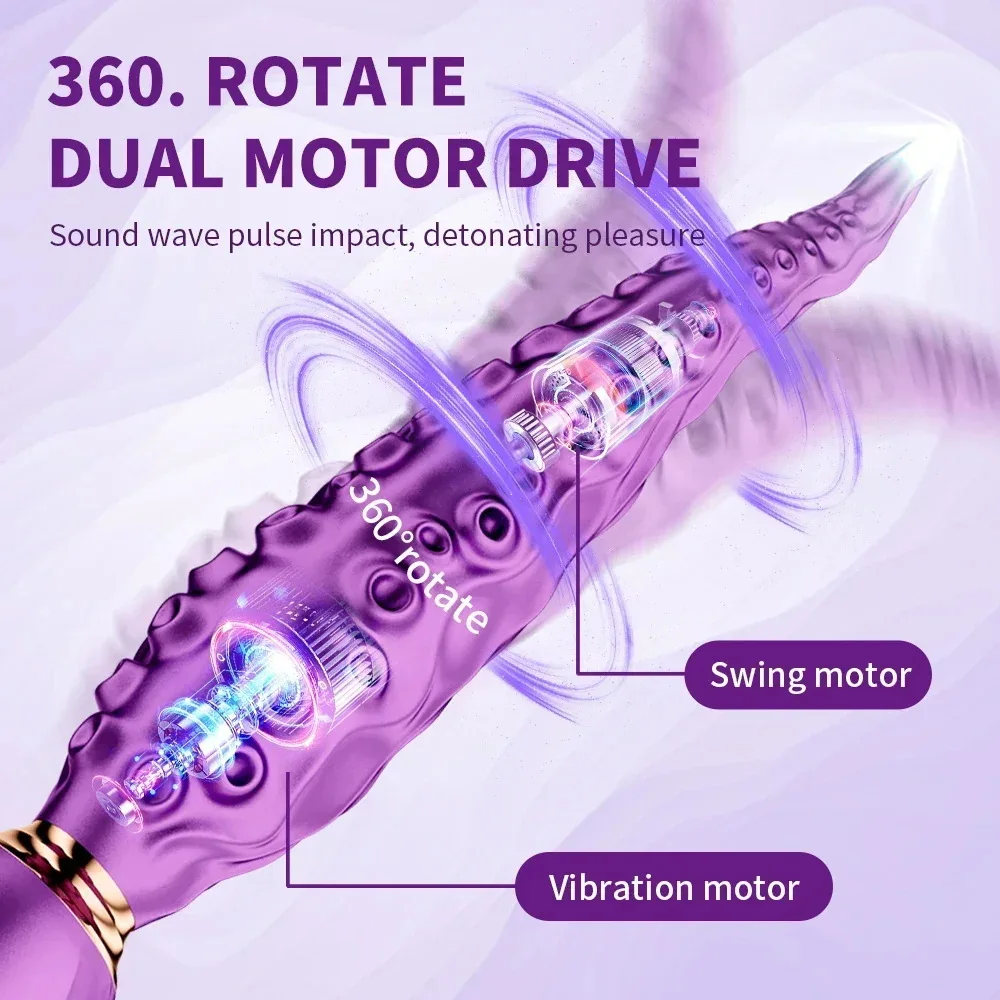 Vibrating Realistic Monster G-Spot Dildos Octopus Vibrator wit 10 Powerful Mode Adult Sex Toys for Women Anal Vagina Stimulation
