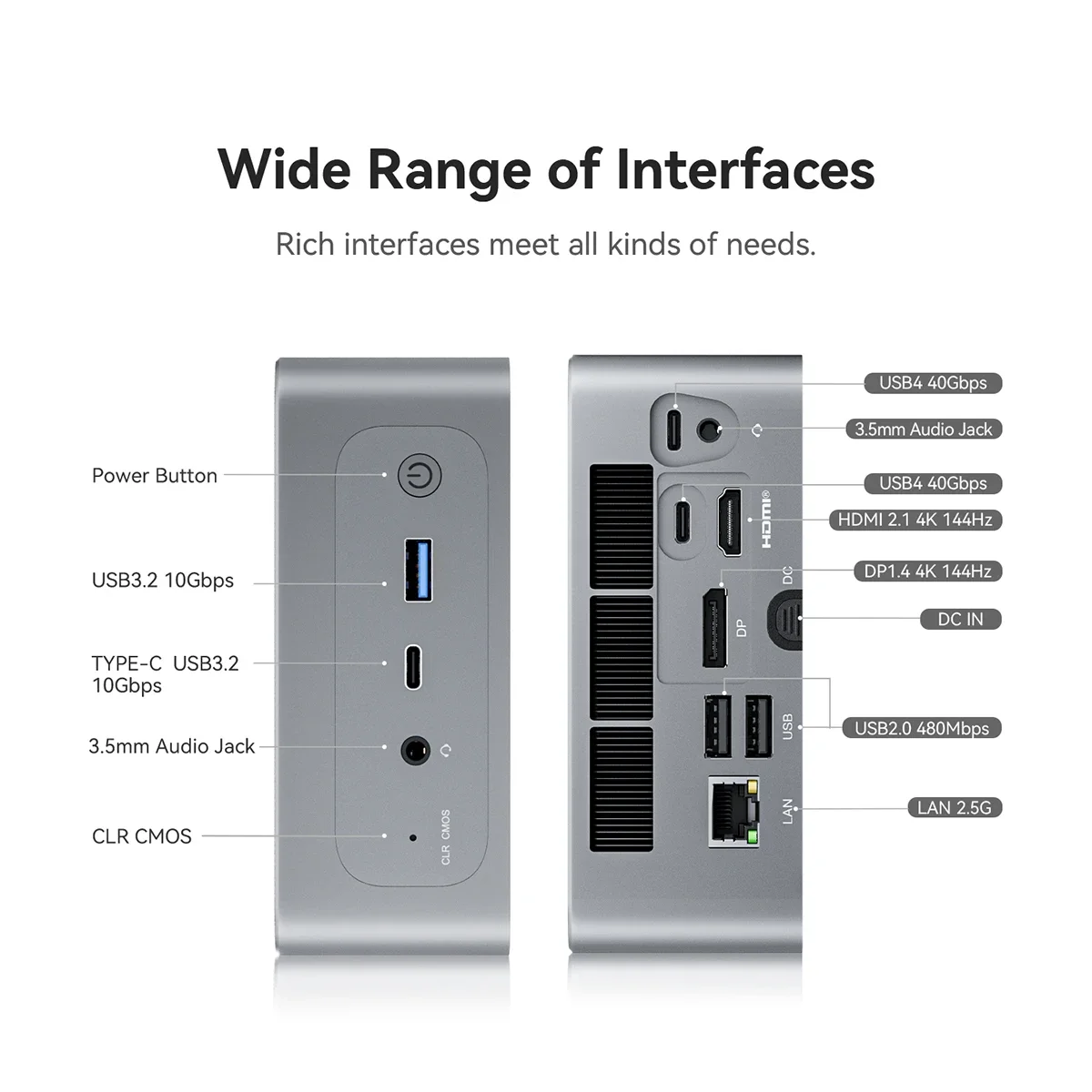 Beelink SER6 Max AMD Ryzen 9 6900HX MINI PC DDR5 16GB 500GB SSD