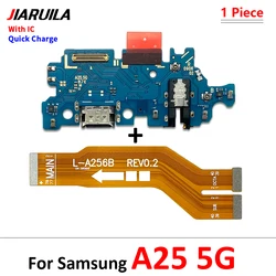 Enhanced USB Charging Port Board Connector with Mainboard Flex Cable (A25 5G USB Main)