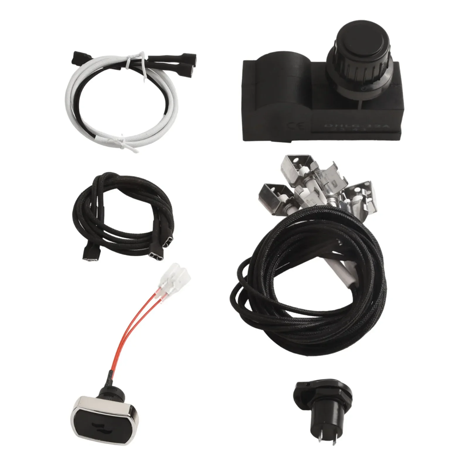 Gas Cooker Igniter Barbecue Electronic Ignition Parts Igniter Kit For CharBroil Ignition Systems 463224912 463231711 Gas Grill Replacement