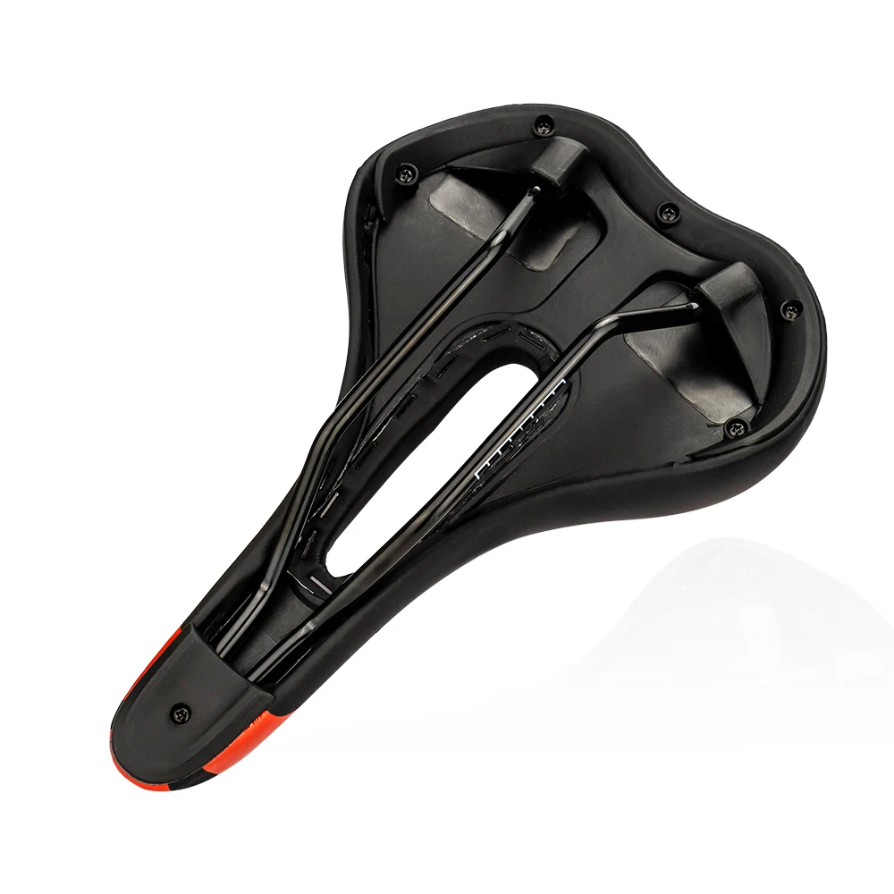 ZTTO MTB Road Bike Saddle Bicycle Seat, Bicycle Hollow Saddle PU Leather Soft Comfortable Cycling Racing Seat Cushion - Image 4