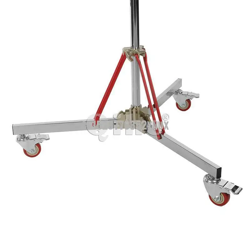 L5-120plus 스테인리스 스틸 붐 라이트 스탠드, 스탠드 높이 124-210CM, 크로스바 145-245cm