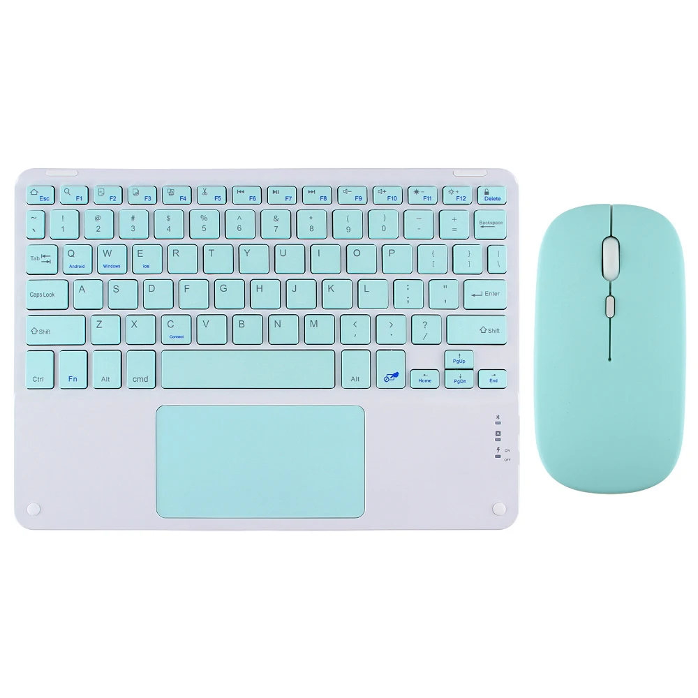 Recarregável Teclado Touchpad sem Fio Teclado Magnético pc Tablet Teclados do Telefone para Ipad 11 10.9 Xiaomi Huawei 10 - Imagem 2