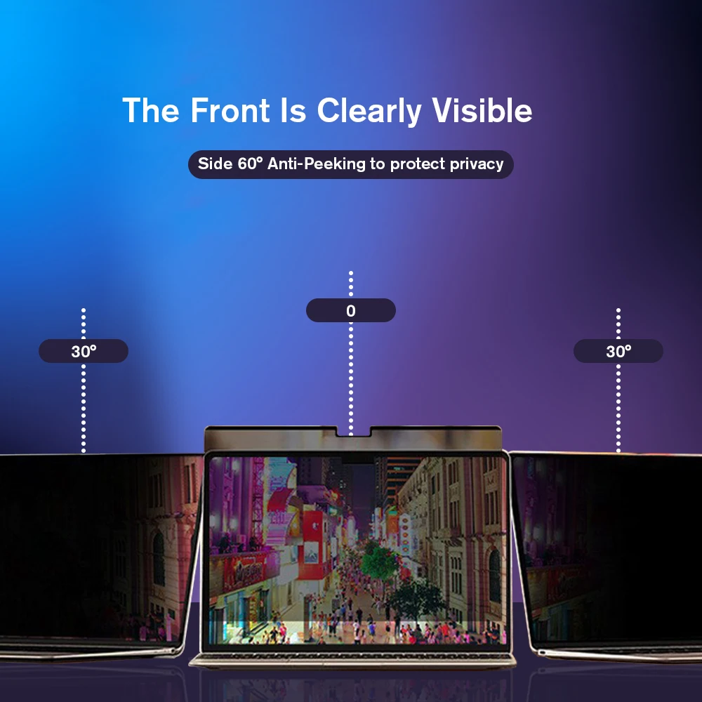 for Macbook Pro 14 inch 2021 2023 Magnetic Privacy Screen Film for Mac 14.2 A2442/A2779/A2918/A2992 Anti-Glare Protector Filter 4