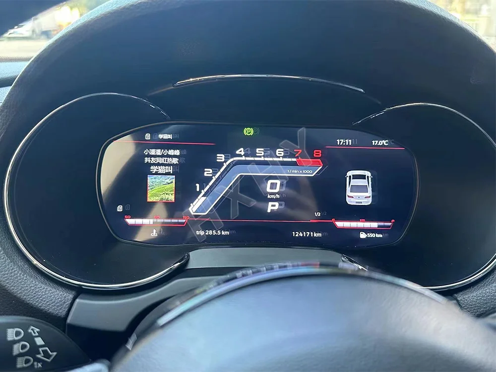 Nuevo instrumento de grupo Digital para coche CockPit LCD centro velocímetros reproductor de tablero sistema Linux para Audi A3 2013-2020 3