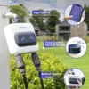 RainPoint Smart 2 Zone Watering Timer WIFI Garden Automatic Irrigation System Drip Sprinkler Controller Valve Garden Water Timer 4