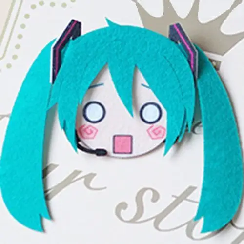 Kawaii Hatsune Miku Hairpin - Cute Anime-Inspired Headdress & Decor Gift