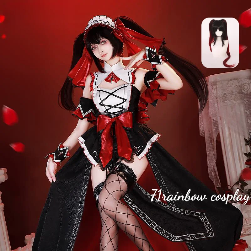 コスプレ衣装 KURUMI Tokisaki Kurumi Cosplay Anime DATE A LIVE Nightmare ときさき