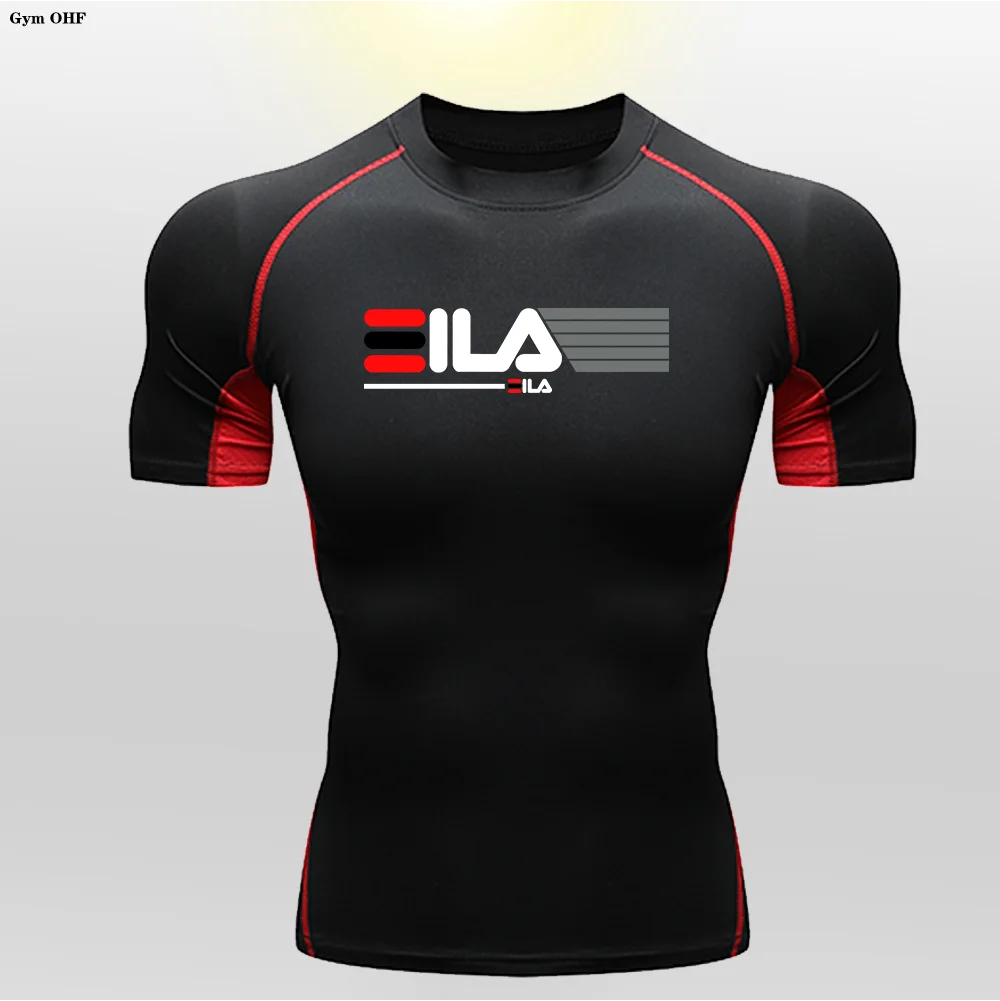 Children's Tight Fitting T-shirt Quick Drying Tight Fitting Clothes Training Rashguard Gym Fitness Sportswear Jogging Tracksuit