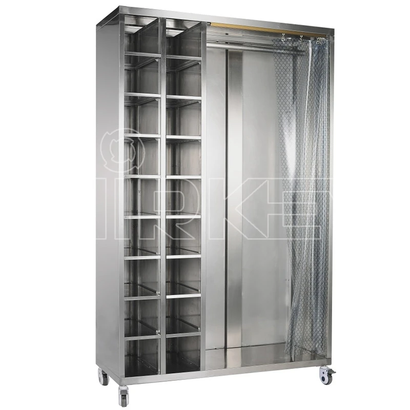 

Factory Customized Modular Clean Room Furniture SS Wardrobe SS Locker Cabinet SS Clean Bench