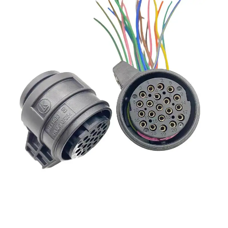16 Pin Way 02E Transmission Gearbox Body Controller Connector Plug With Cable Pi