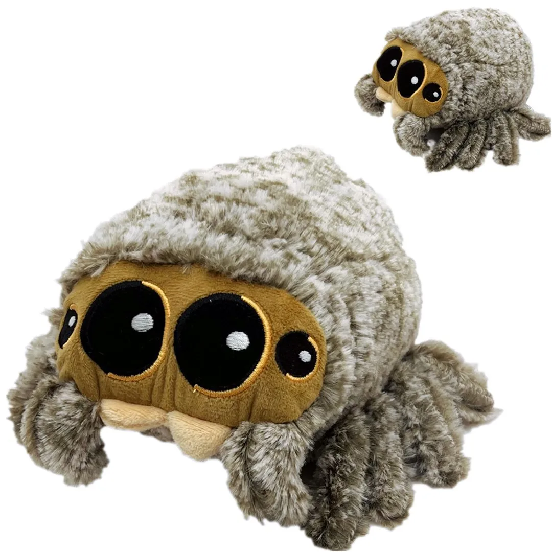 Lucas spider plush doll doll Lucas spider plush jumping spider Christmas toy