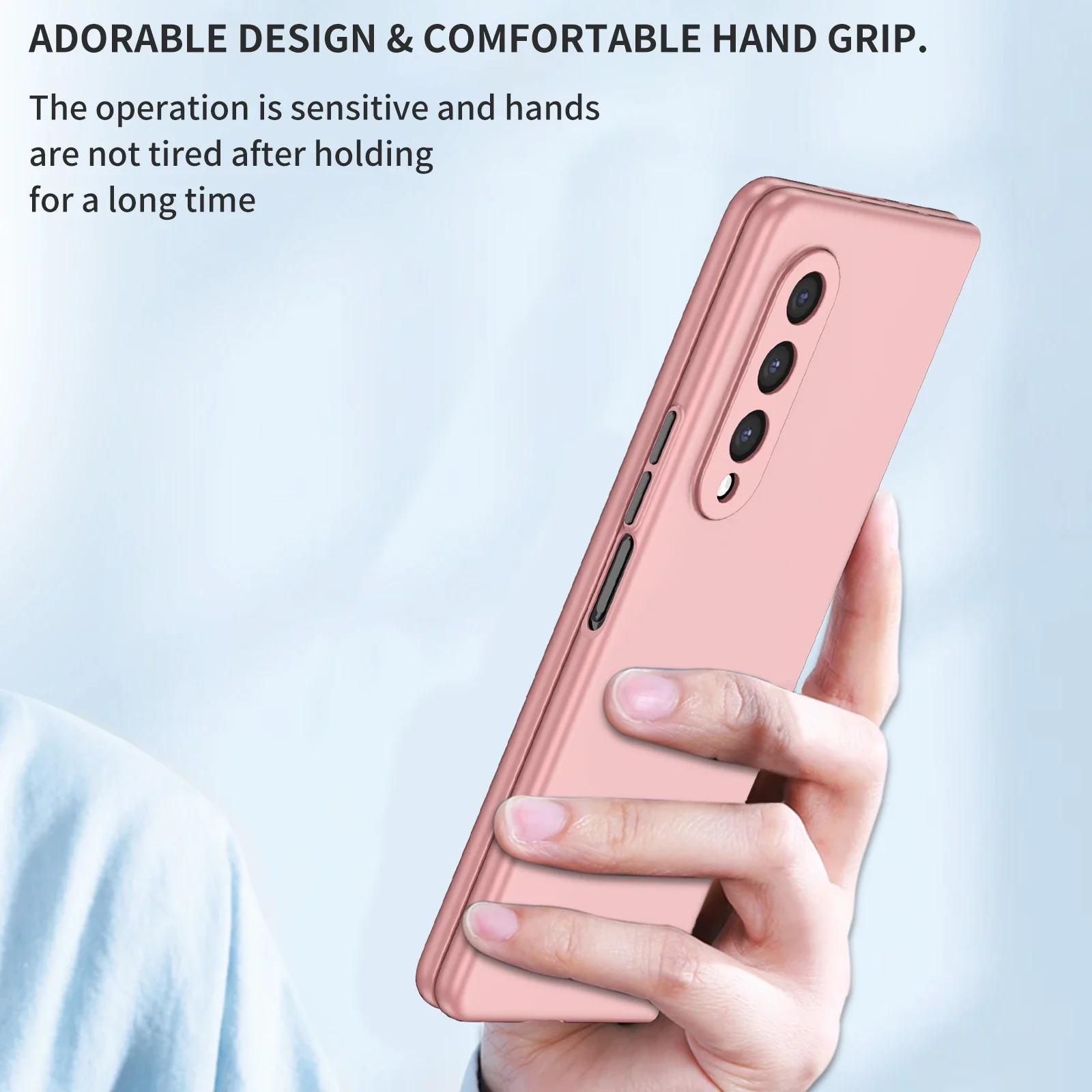 Premium Foldable Phone Case with Drop Protection - Non-Fingerprint Finish