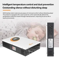 Onduleur solaire hybride jsdsolar 4KW 11KW 6500W 230VAC MPPT 120A avec chargeur solaire 500VDC, entrée PV, onde sinusoïdale pure, Wifi, RS485, BMS 3