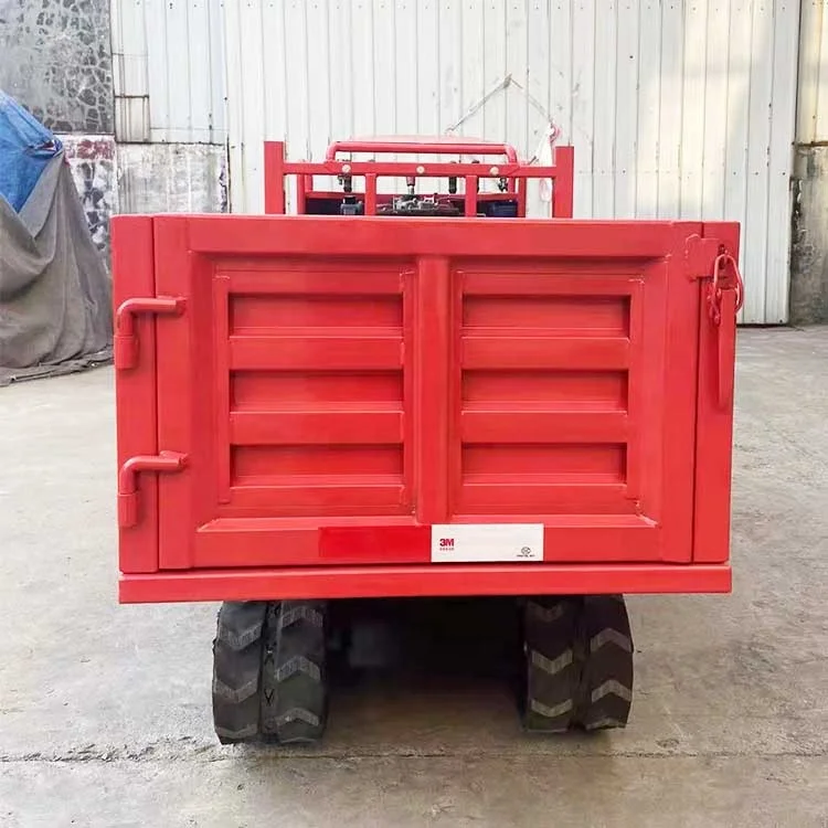 Multi-Functional Track Carrier Hydraulic Carrier Orchard Agricultural Dump Vehicle for All Terrain