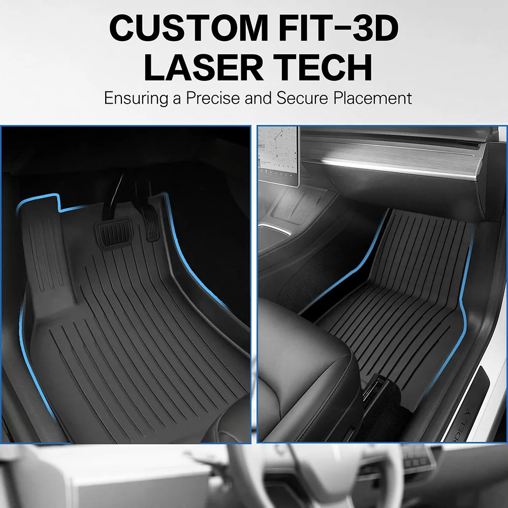 All-Weather Floor Mats for Tesla Y 2
