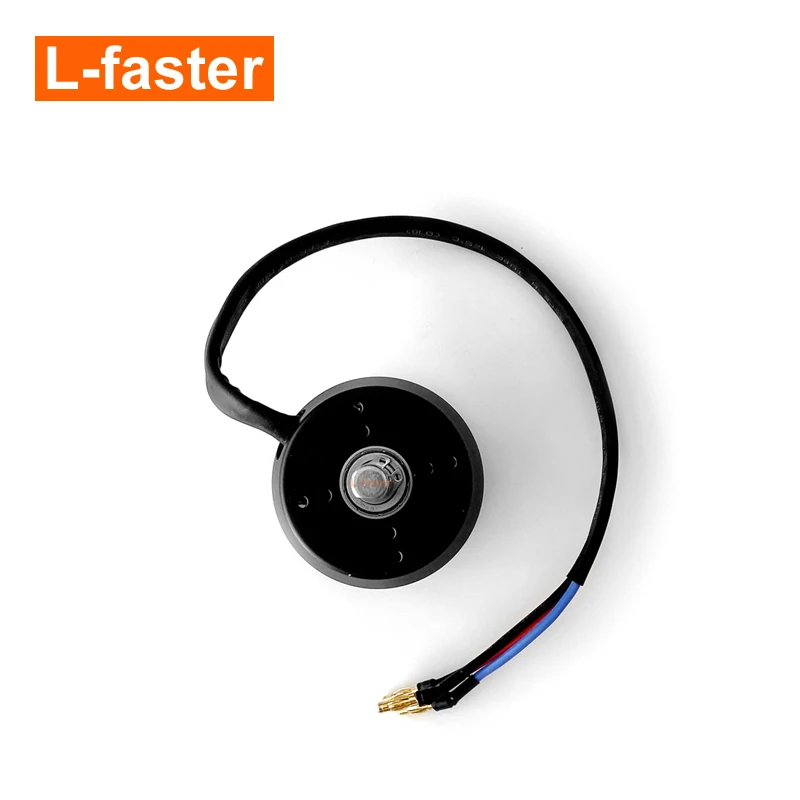 6374 Brushless Outer Rotor Motor With Hall Sensor 36V High Speed 3000W Engine M10 Shaft For Electric Off Road Skateboard
