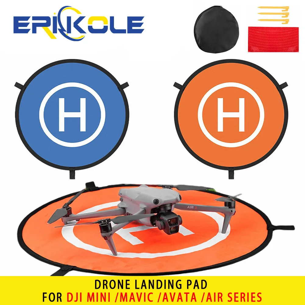 

Drone Landing Pad for DJI MINI 4 PRO/MAVIC 3/Avata/Air 3 Universal Helipad Foldable Double-Sided Waterproof Launch Pad Accessory