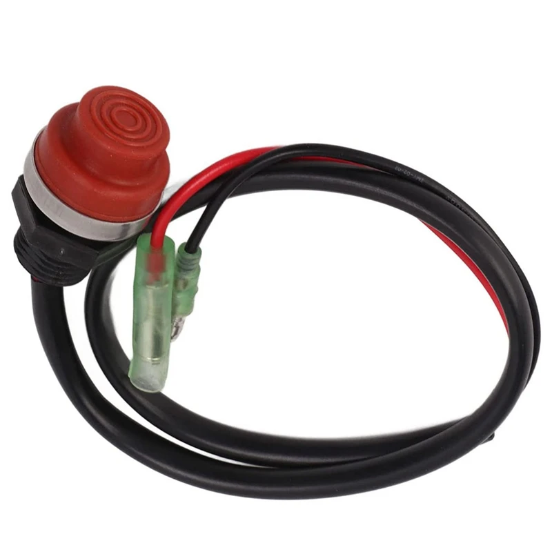 Accessories Outboard Engine Push Button Switch Outboard Engine Start Switch 689-81870-00 Universal For Yacht For Marine Boat 1x red engine keyless start＆stop push button switch for benz 2215450714 start stop push button ignition switch keyless