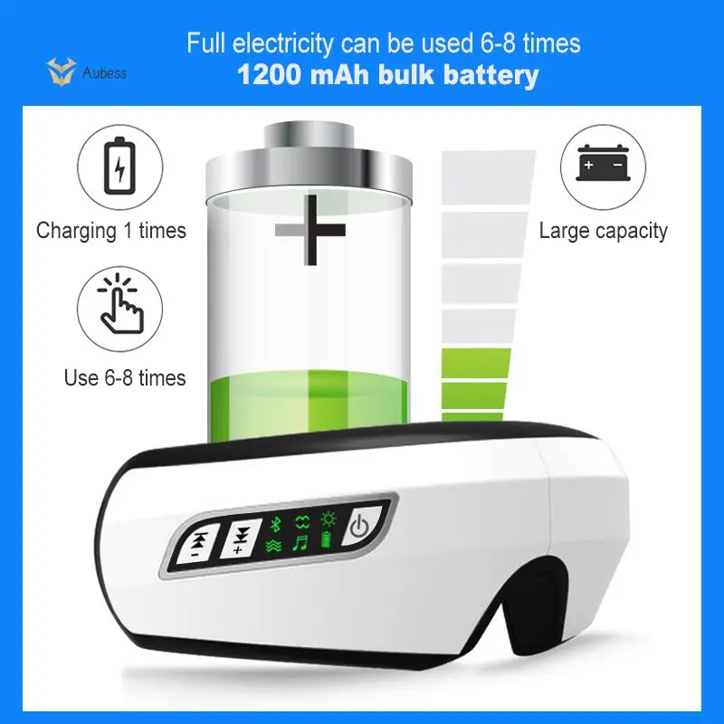 

Wireless Folding Eye Massager Smart Eye Massager New Eye Care Pneumatic Massager