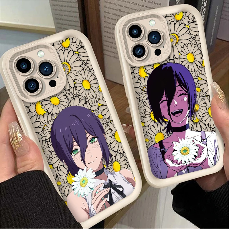 Chainsaw Man Cute Devil Reze Silicone Phone Case