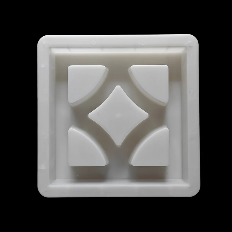 30Cm Hollow Flower Brick Cement Mold, Hollow Design Window Pane, Chinese Style Enclosure Ventilation Partition Decorative Grid