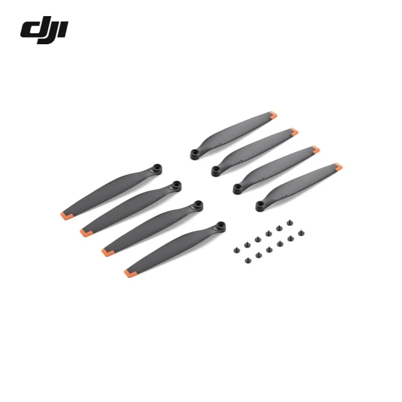 Hélices DJI Mini 3 Pro et Mini 4 Pro, détail des pales et du moyeu, lot de 2 paires performantes