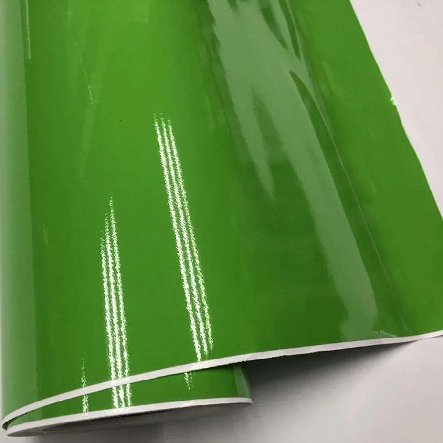 Bright Trendy Green Color Swirled - Skin Decal Vinyl Wrap Kit