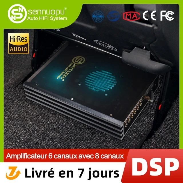 Sennuopu X10 Car Audio Power 12V 4 canaux Amplificateur Voiture puissance  Bluetooth Sono Ampli Auto DSP processor 1000w rms class AB sub amp Caisson  Amplifié Égaliseurs Haut Parleur Amplis - AliExpress