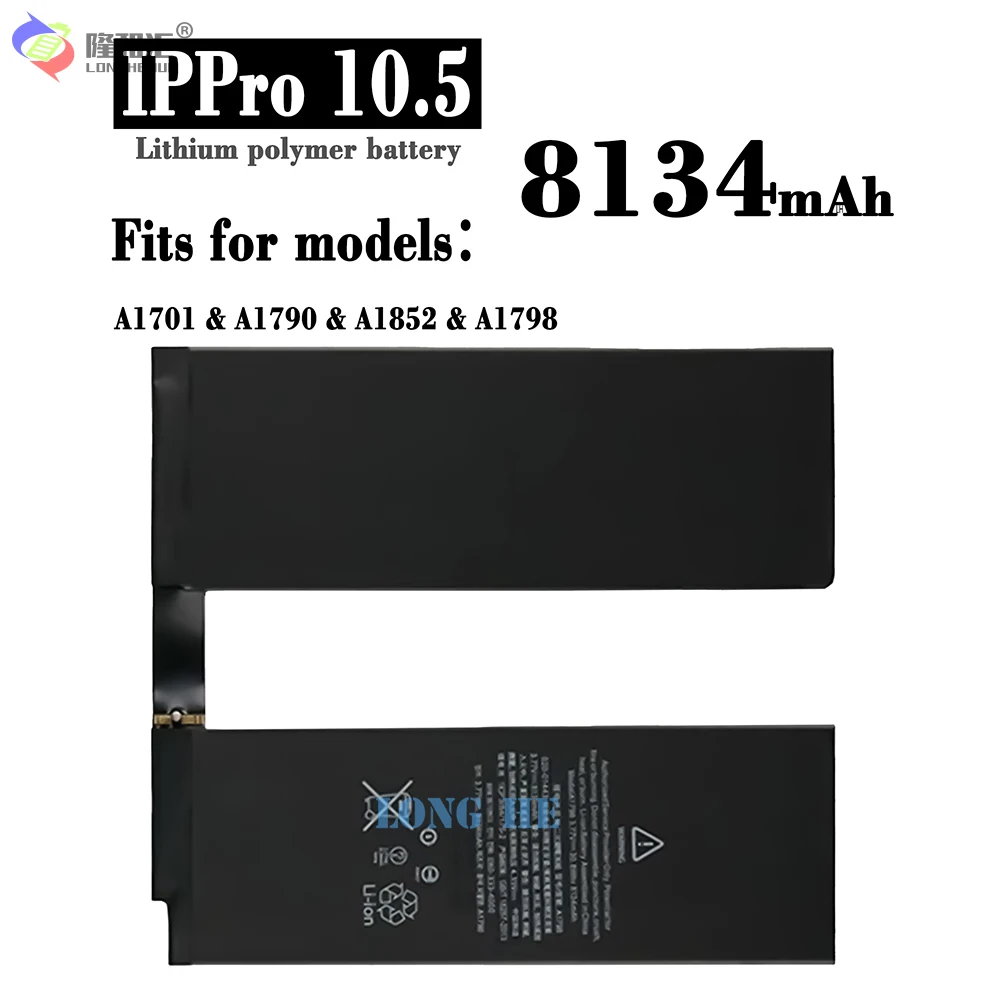 Nohon Battery For Ipad Pro 10.5" A1798 Ipadpro A1701 A1709 8134mah